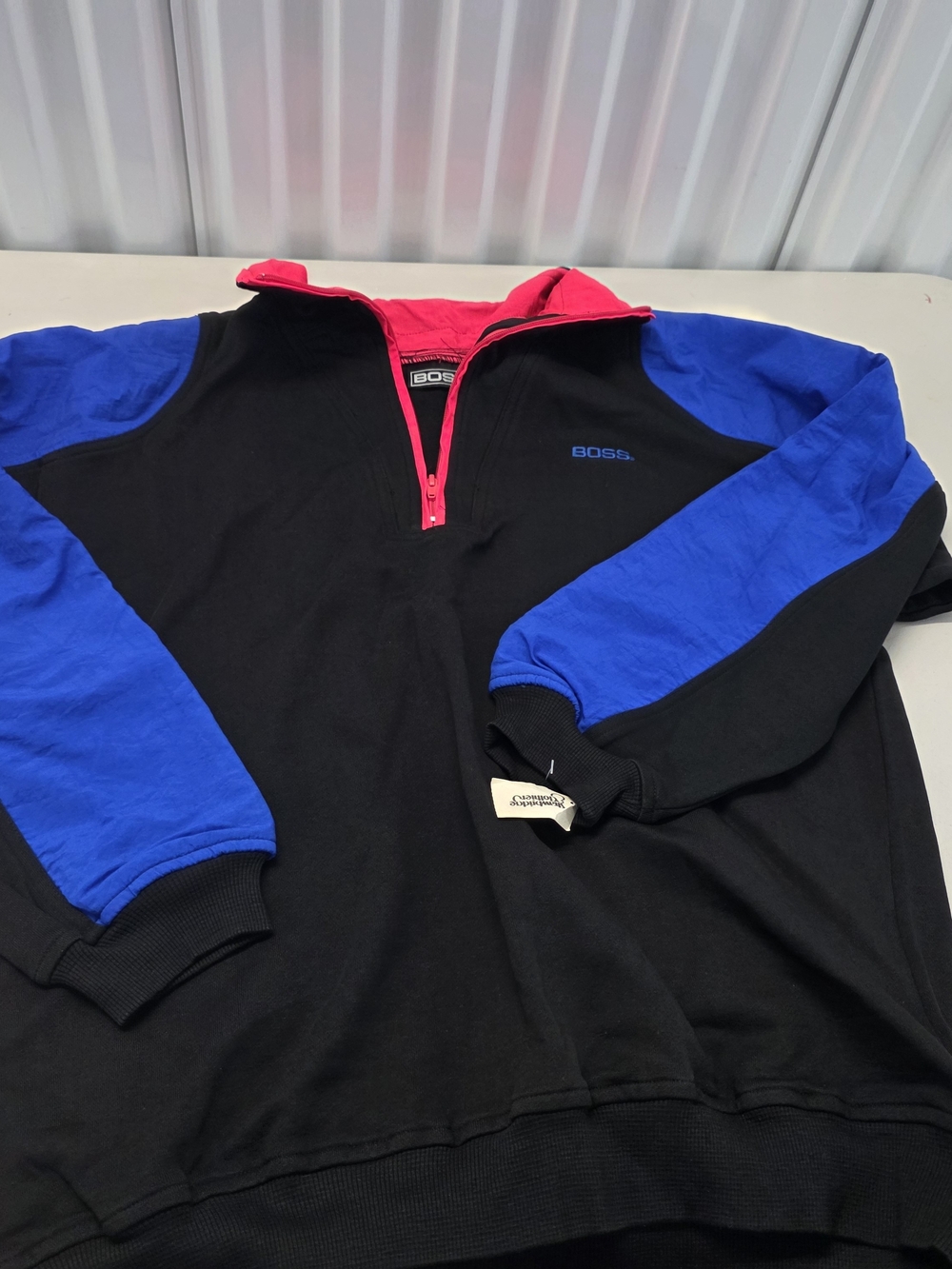 Hugo Boss Red, Blue And Black Jacket Men's Size Large NWOT